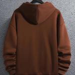 Men’s Premium Polycotton Hooded Sweatshirt – Full Sleeves | Gym, Running & Travel Hoodie