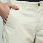 Men’s Solid Cotton Regular Fit Casual Shorts