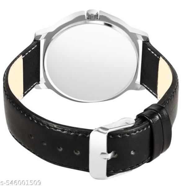 Premium Stylish Analog Watch for Men with Genuine Leather Strap | Classic Round Dial
