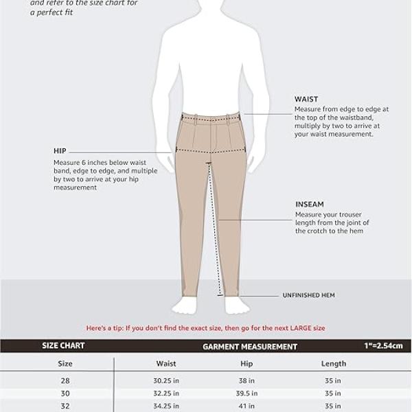 Men’s Premium Stretchable Slim Fit Formal Pants | Poly-Viscose Trousers for Office & Business Wear