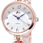 Premium Luxury Girls’ Stainless Steel Analog Watch – Multicolour Dial & Strap