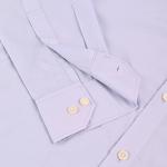 Men’s Organic Cotton Slim Fit Solid Casual Shirt – Full Sleeve, No Pocket, Button-Down Collar