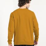 Men’s Premium Cotton Fleece Sweatshirt | Solid Regular Fit Winter Wear