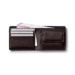 Premium Classic Bifold Wallet for Men – Genuine Leather, Slim Design, 8-Card Capacity, Coin Pocket & Secure Button Closure