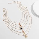 Women’s Western Necklace Combo Set (5–7 Pieces) – Stylish Pendant Chains, Perfect Gift for Girls & Women