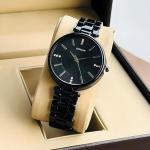 Women's Diamond-Studded Analogue Wrist Watch – Rosegold Bracelet Strap | Stylish Luxury Watch for Women & Girls