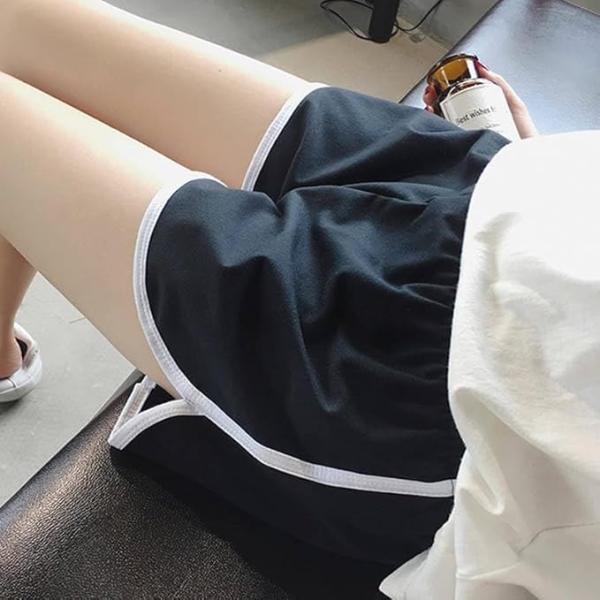 Women’s Cotton Blend Gym & Casual Shorts – Pack of 3 (Baby Pink, Black & Grey)