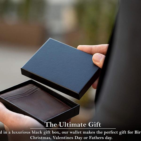 Classic Men’s Slim Wallet – Premium PU Leather, Durable & Minimalist Design