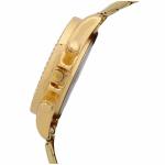 UrbanTraders Luxury Gold Round Dial Diamond-Studded Analog Watch for Men | Premium Stainless Steel Strap | Royal Party Wear Wristwatch