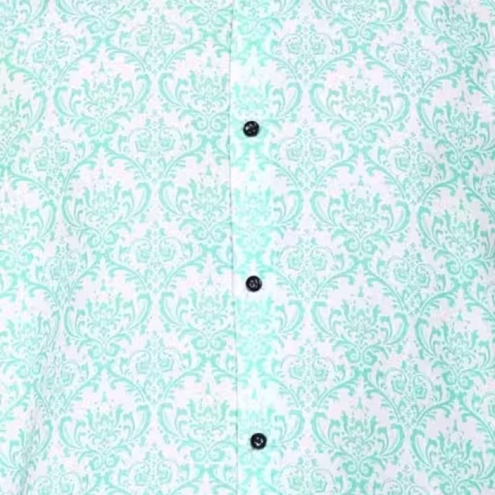 Men’s Premium Floral Printed Short Sleeve Shirt – Slim Fit Casual & Party Wear | Stylish Summer Outfit