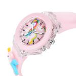 Kids 3D Cartoon Analog Watch with LED Disco Lights | Soft Strap | Unbreakable Case | Fun Character Wristwatch