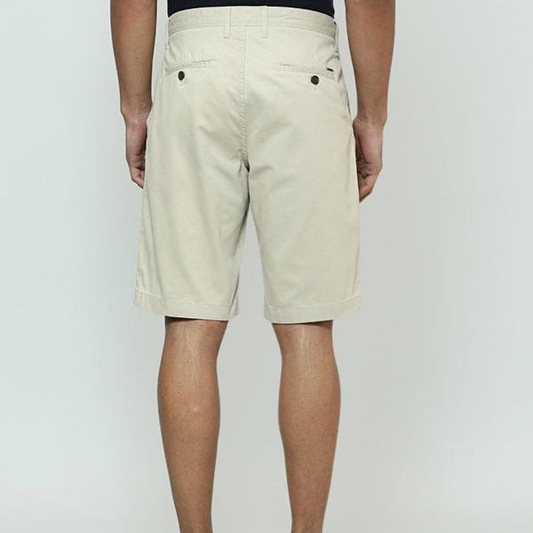 Men’s Solid Cotton Regular Fit Casual Shorts