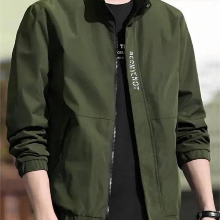 Men’s Wind-Resistant Solid Biker & Riding Jacket – Stylish Outdoor Winter Wear