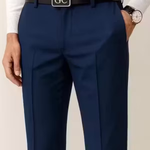Men’s Slim Fit Formal Pants – Non-Stretch Trousers for Office Wear | UrbanTraders